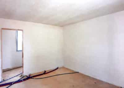 chambre en plâtre traditionnel