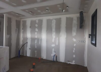 cloison sèche bandes